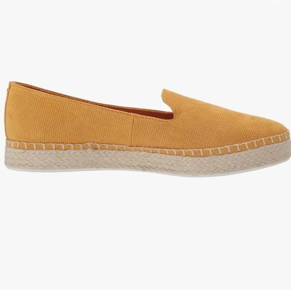 NWOT Dr. Scholl’s Slip On Yellow Espadrille